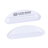 Promo Vente Flash Distributeur de Dentifrice Manuel en Plastique Personnalisé, Écologique, Blanc/Noir, pour Hôtels et Salles de Bain Domestiques
