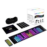 Pantallas LED Publicitarias para Comercio Exterior, Modelo de Disco Flexible Electrónico OLIVER, Pantallas Electrónicas Flexibles para Automóviles