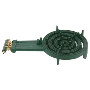 Estufa de gas portátil de hierro fundido Hongkun Export LPG con doble anillo, quemador de gas de 2 válvulas, encendido electrónico y protección contra apagado de llama para - Product Image 5