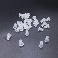 Bouchons en silicone à petit trou 4mm 6mm 8mm bouchon pour panneau de meuble fileté étanche avec isolation phonique claire