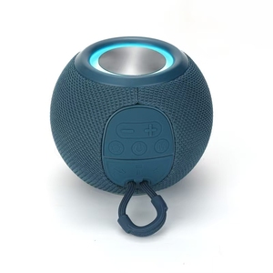 Mini Altavoz Portátil Esférico con Luz Rítmica RGB, Correa para Colgar, <span class=keywords><strong>Caja</strong></span> <span class=keywords><strong>de</strong></span> Sonido para Exteriores - Product Image 2