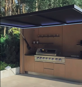 Cocina Modular Exterior Pequeña y Moderna de Diseño Personalizado, Casa Contenedor Móvil Prefabricada, Eléctrica, de Acero Inoxidable, Ecológica - Product Image 5