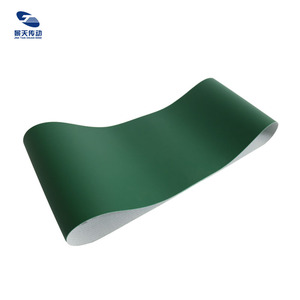 산업용 컨베이어 농업 장비 제조 공장용 신형 평평한 녹색 PVC 내구성 컨베이어 벨트 - Product Image 3
