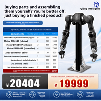 Lengan Robot Chipboard Qijing OpenArm2.0 7 Derajat Kebebasan Gerak Terintegrasi Kecerdasan Buatan (AI) untuk Penelitian Ilmiah dan Pengajaran