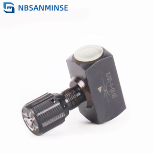 วาล์วควบคุมการไหลแบบท่อ NBSANMINSE ขนาด 1/2 นิ้ว เกลียว G เหล็กกล้าคาร์บอน วาล์วไฮดรอลิกแรงดันสูง 700 บาร์ - Product Image 1