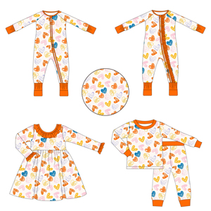 Saint Valentin Pyjamas Famille Correspondant Nouvel An Père Mère Enfants Bébé Look Vêtements Ensemble <span class=keywords><strong>Papa</strong></span> Maman <span class=keywords><strong>Et</strong></span> Fille <span class=keywords><strong>Fils</strong></span> Pyjamas - Product Image 5