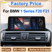 Lecteur multimédia GPS de navigation sans fil STWEI ID8 CarPlay Android Auto pour BMW Série 1/2 M2 F20 F87, montage sur tableau de bord Android