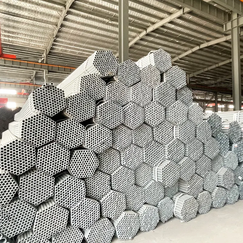 亜鉛メッキ鋼管中国工場溶融ERWパイプ3インチ6m