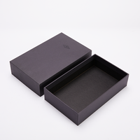 Boîte cadeau rigide en papier avec couvercle et base, taille personnalisée, pour emballage promotionnel d'entreprise, vente en gros, haute qualité