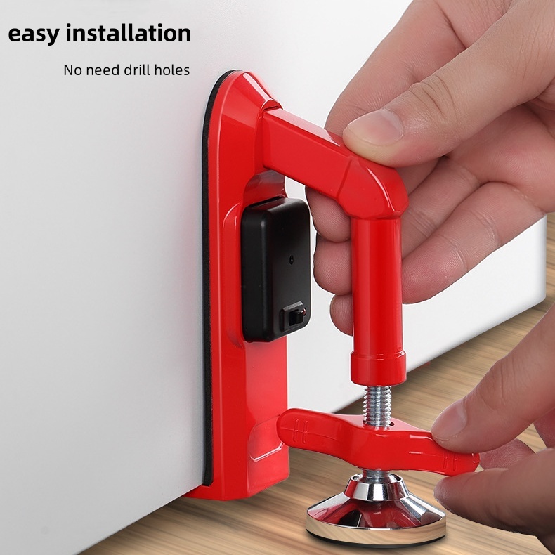Home Security Portable Entry Alarm Personal Security Anti Theft Travel Door Stop Alarm Stopper with 80dB Sound · image 1