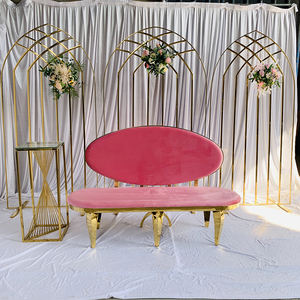 SF210511-34 Lucky goods Bequemer Schnitt Weicher Moderner Stil Mit Leder knöpfen Herzförmiger Sofas tuhl Für Hochzeit - Product Image 3