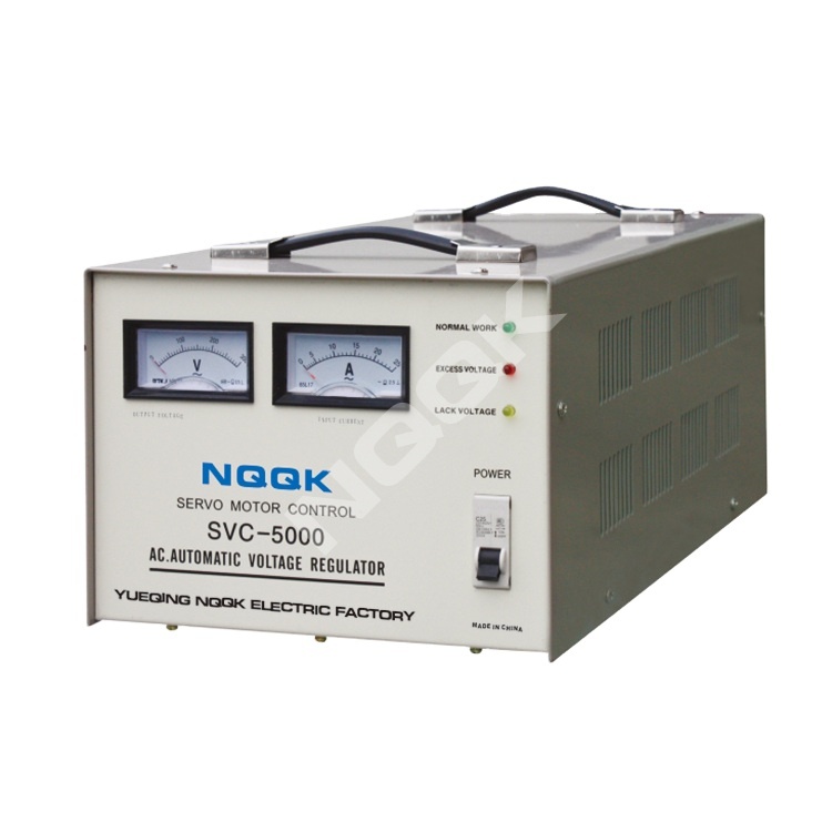 SVC 5KVA 5kw 5000watt Desk Type Servo-motor Type Single Phase Ac Automatic <strong>Voltage</strong> <strong>Stabilizer</strong> Regulator