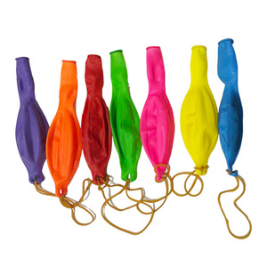 Ballons de frappe épaissis Balles de frappe amusantes avec poignée en élastique Ballons de frappe intéressants en latex - Product Image 4