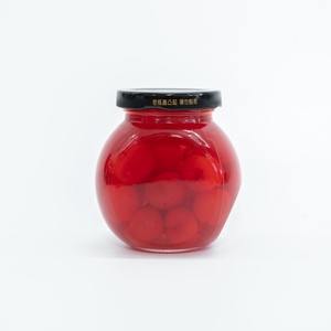 <span class=keywords><strong>Prix</strong></span> d'usine Cerises fraîches en conserve au sirop, cerises marasquin en verre, 12/314 ml - Product Image 1