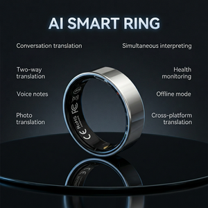 Anillo Inteligente con Grabación de Voz y Transcripción de Notas, Compatible con Aplicaciones Android e iOS, Resistente al Agua - Product Image 1