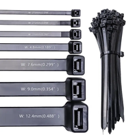 Attaches de câble personnalisées Attaches de câble multifonctionnelles en nylon PA66 auto-bloquantes durables