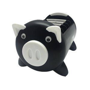 Organizador de escritorio con forma de cerdo con compartimentos para control remoto y soporte para teléfono - Product Image 5