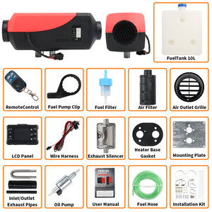 DIY Elektrische Standheizung Kunststoff Einloch-Heizung 2/5KW Diesel für Auto SUV Anhänger Wohnmobil Boot - Product Image 2
