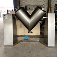 Mélangeur à grande capacité de type V à haute vitesse, mélangeur de poudre en acier inoxydable de type V, machine à mélanger la poudre