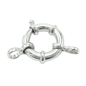 XD P335 925 Sterling Silver Clasp Đồ Trang Sức Đặc Biệt Khóa 925 Sterling Bạc Vòng Cổ Khóa Lớn Bạc Khóa Siêu Mạnh Mẽ - Product Image 1