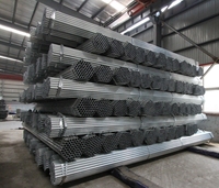 Tubería de Acero Galvanizado Previamente, 1.5 Pulgadas, 2mm de Espesor, Soldada, Estándar ASTM, Sin Aleación, para Soporte de Andamios
