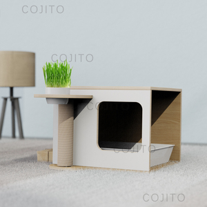 Hot bán mèo xả rác hộp cũng chứa mèo scratcher bài và mèo xả rác Hộp phụ kiện - Product Image 4