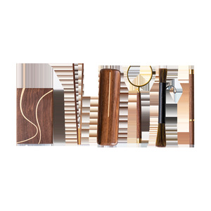 Guanlan Walnut Wood Tea Utensil Holder Square Storage <b>Box</b> For Tea Ceremony Tools Home Use - Product Image 5