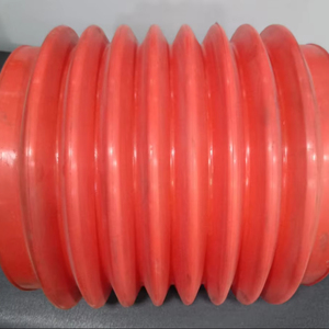 Soufflet en caoutchouc de silicone à haute température pour l'absorption des vibrations des tuyaux et l'expansion thermique - Product Image 1