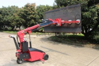 Chariot à vide pour l'équipement, machine à poser des carreaux de marbre, élévateur de verre électrique avec conception télescopique pour les vitriers