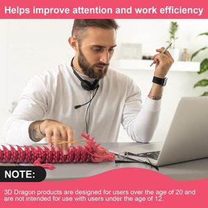 Jouet en plastique Dragon du Nouvel An chinois - Jouet interactif amusant pour enfants pour les célébrations festives - Product Image 3