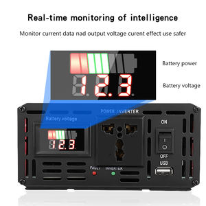 איכות גבוהה כוח הרכב <span class=keywords><strong>inverter</strong></span> dc 12v <span class=keywords><strong>24v</strong></span> 110v <span class=keywords><strong>220v</strong></span> 3000w50hz 60hz שיפור סינוס גל <span class=keywords><strong>inverter</strong></span> - Product Image 4