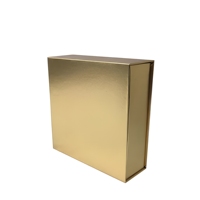 Boîte-cadeau de luxe personnalisée en forme de livre avec surface lisse pour vernis à ongles doublure éponge haut de gamme UV à l'huile