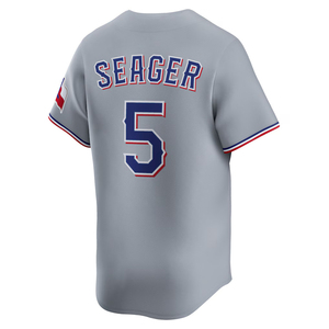 2026 <span class=keywords><strong>USA</strong></span> 250 Cuatro de Julio Texas # 5 Camisetas de Béisbol Personalizadas con el Número 5 de Seager, Bordadas, Uniformes Juveniles, Ropa Deportiva - Product Image 4