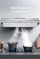 Hotte de cuisine intelligente tactile mince de haute qualité, mini hotte de cuisine pour usage domestique