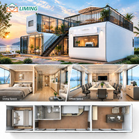 Maison préfabriquée modulaire de luxe en forme de cabane Apple personnalisée, maison mobile miniature pour complexe hôtelier, séjour en famille, camping