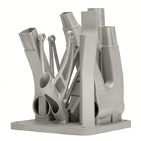 Prototipos Metálicos 3D de Alta Tecnología, Modelos de Acero Inoxidable, Servicios de Impresión en Aleación de Aluminio, Certificación ISO9001, Compatibilidad con STL/IGES
