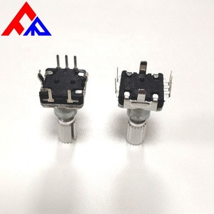 Interruptor Codificador Rotatorio EC11 de Alta Durabilidad con Eje Roscado Vertical de 5 Pines y Recorrido Descendente de 1.5mm - Product Image 5