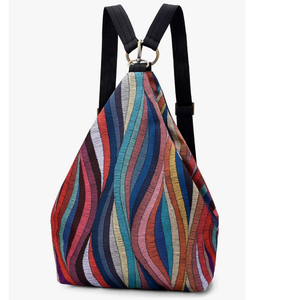 Zaino Premium per <span class=keywords><strong>donna</strong></span> leggero e piccolo farfalla nera, zaino Casual in stile Bohemia - Product Image 1