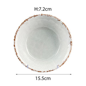 Ensemble de trois pièces de style japonais, <span class=keywords><strong>assiette</strong></span> en mélamine, bol de restaurant, ensemble de dîner de petit déjeuner en plastique - Product Image 5