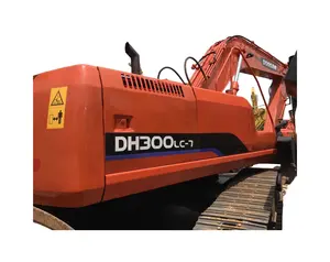 Gebrauchte Daewoo 30 Tonnen Bagger Doosan verwendet dh300lc-7 Raupen bagger in Shanghai