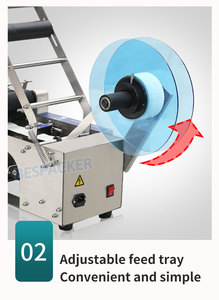 Bespacker XT-50 của nhãn hiệu thu nhỏ tay áo Vòng Sticker dán nhãn máy in/chai Máy nhãn - Product Image 6