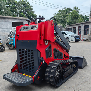 निर्माण मशीनरी ट्रैक मिनी स्किड स्टीयर लोडर 23hp इंजन मिनी स्किड स्टीयर - Product Image 2