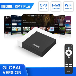 Amlogic S905Y4 <span class=keywords><strong>Mecool</strong></span> <span class=keywords><strong>Km7</strong></span> <span class=keywords><strong>Plus</strong></span> Smart <span class=keywords><strong>Tv</strong></span> <span class=keywords><strong>Box</strong></span> Kd Player 2,4g 5g WIFI Set Top <span class=keywords><strong>Box</strong></span> 4K Quad Core Android 11,0 GTV Goo * GLE Sistema de <span class=keywords><strong>TV</strong></span> - Product Image 2