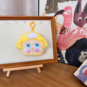 Mayorista Mini Cry Baby Plush Monedero Llavero Cute Fat Face <span class=keywords><strong>Little</strong></span> Girl Muñeco de peluche Bolsa Colgante Llavero - Product Image 4
