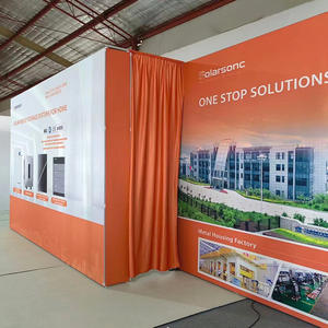 Fondo de fondo de caja de luz <span class=keywords><strong>Led</strong></span> de tela de tensión personalizada Exposición de Feria Comercial de red de tracción Modular portátil - Product Image 5