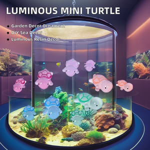 <span class=keywords><strong>Tortue</strong></span> miniature élégante en résine DIY Home Garden & Aquarium Decor <span class=keywords><strong>pour</strong></span> la décoration de <span class=keywords><strong>maison</strong></span> de poupée ou la collection de jouets Motif animal - Product Image 3