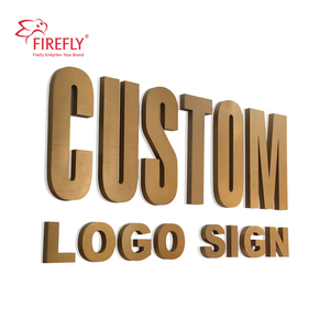 Tùy chỉnh chải vàng LED Backlit chữ 3D logo thép không gỉ dấu hiệu cá nhân kinh doanh tiếp nhận tường Logo tên công ty - Product Image 5