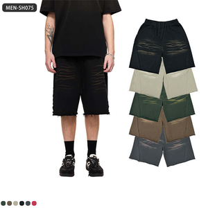 Của nam giới 360gsm 100% cotton quần <span class=keywords><strong>short</strong></span>-<span class=keywords><strong>Tiger</strong></span> in giản dị dạo phố quần <span class=keywords><strong>short</strong></span>, mỹ cao đường phố lỏng phù hợp với mùa hè ngoài trời quần ngắn - Product Image 2