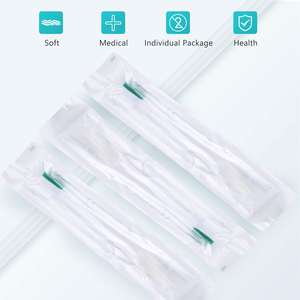 Оптовая продажа, одноразовая медицинская зубная щетка для ухода за зубами ротовой полости - Product Image 5