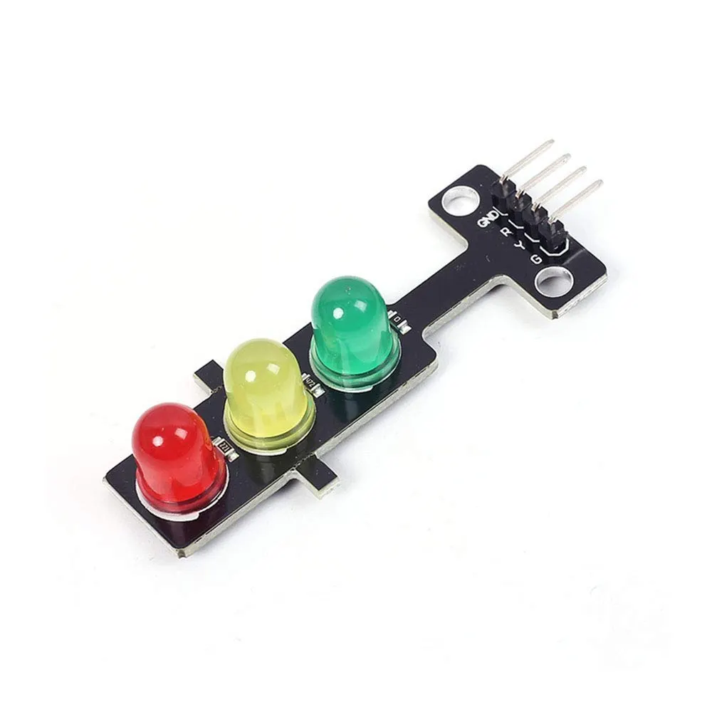 Mini 5V Traffic Light LED Display Module for Red Yellow Green 5mm LED RGB -Traffic Light for Traffic Light System Model